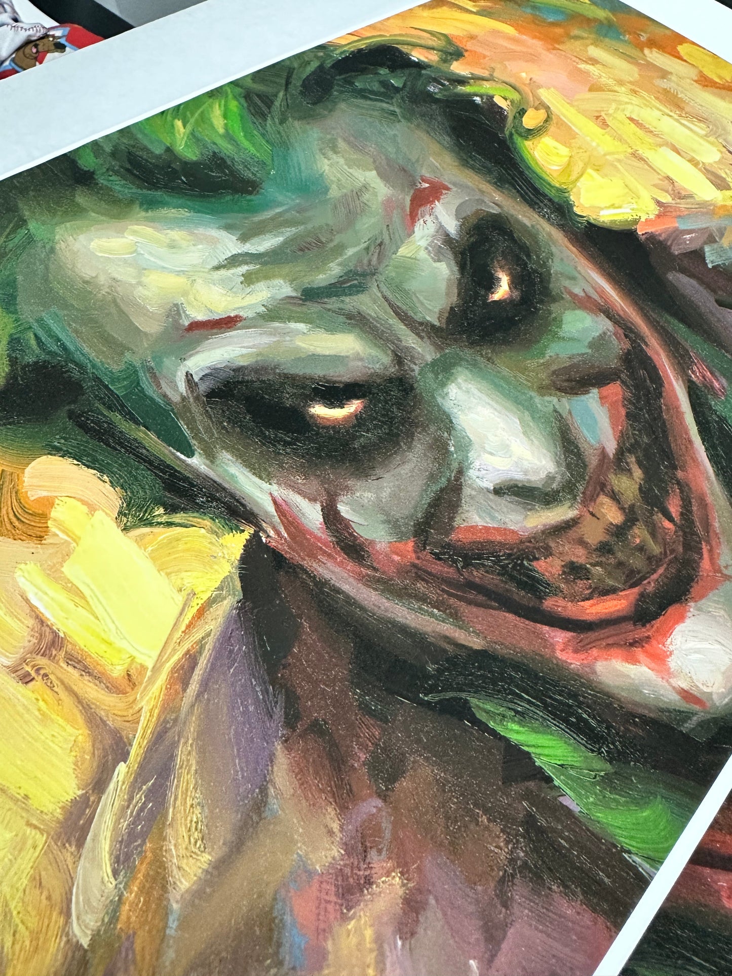 'Joker' Limited Edition Fine Art Print on Paper by Artist Kai Lun Qu
