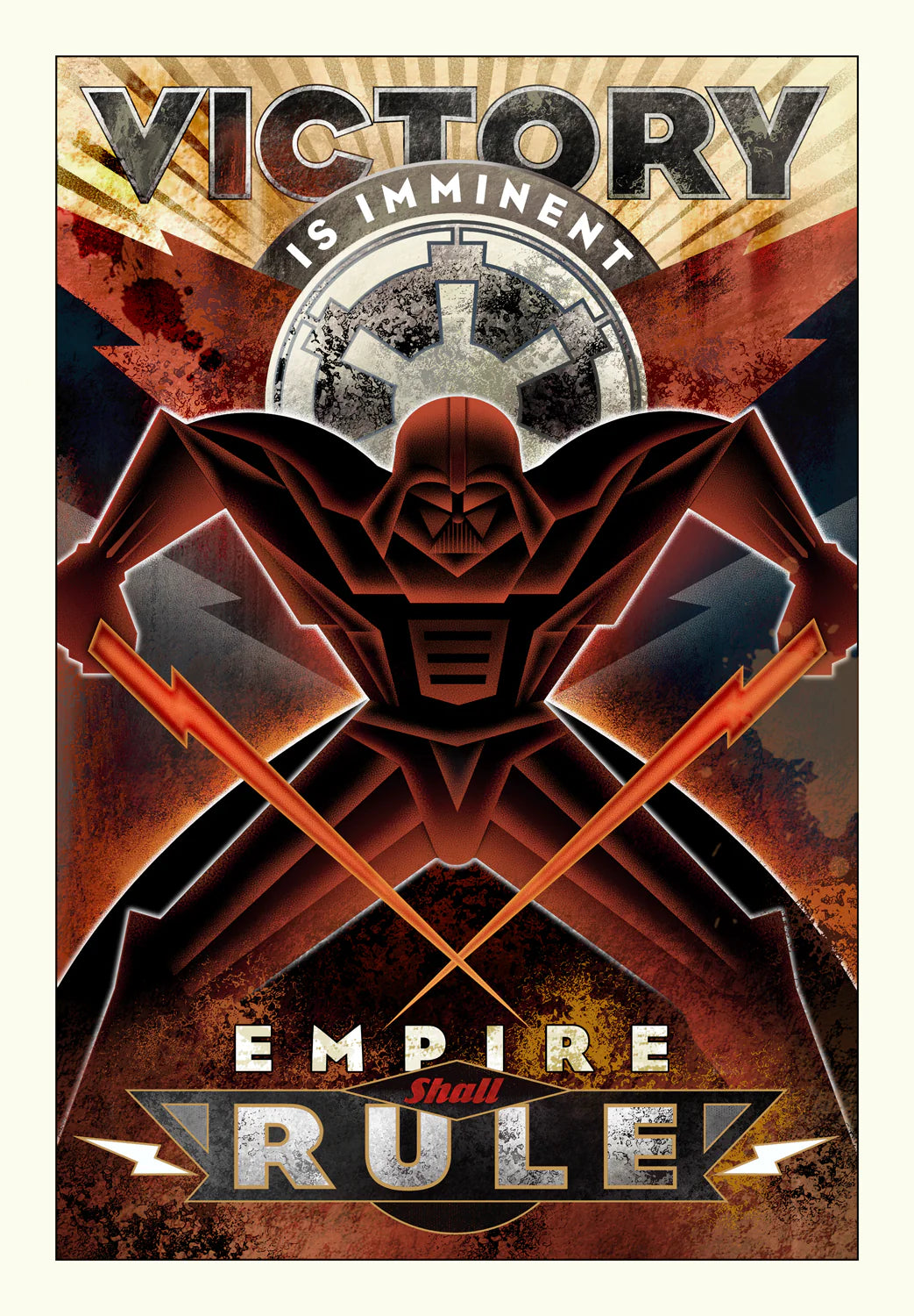 Star Wars 'Victory Is Imminent' by Mike Kungl Gallery Wrapped Canvas