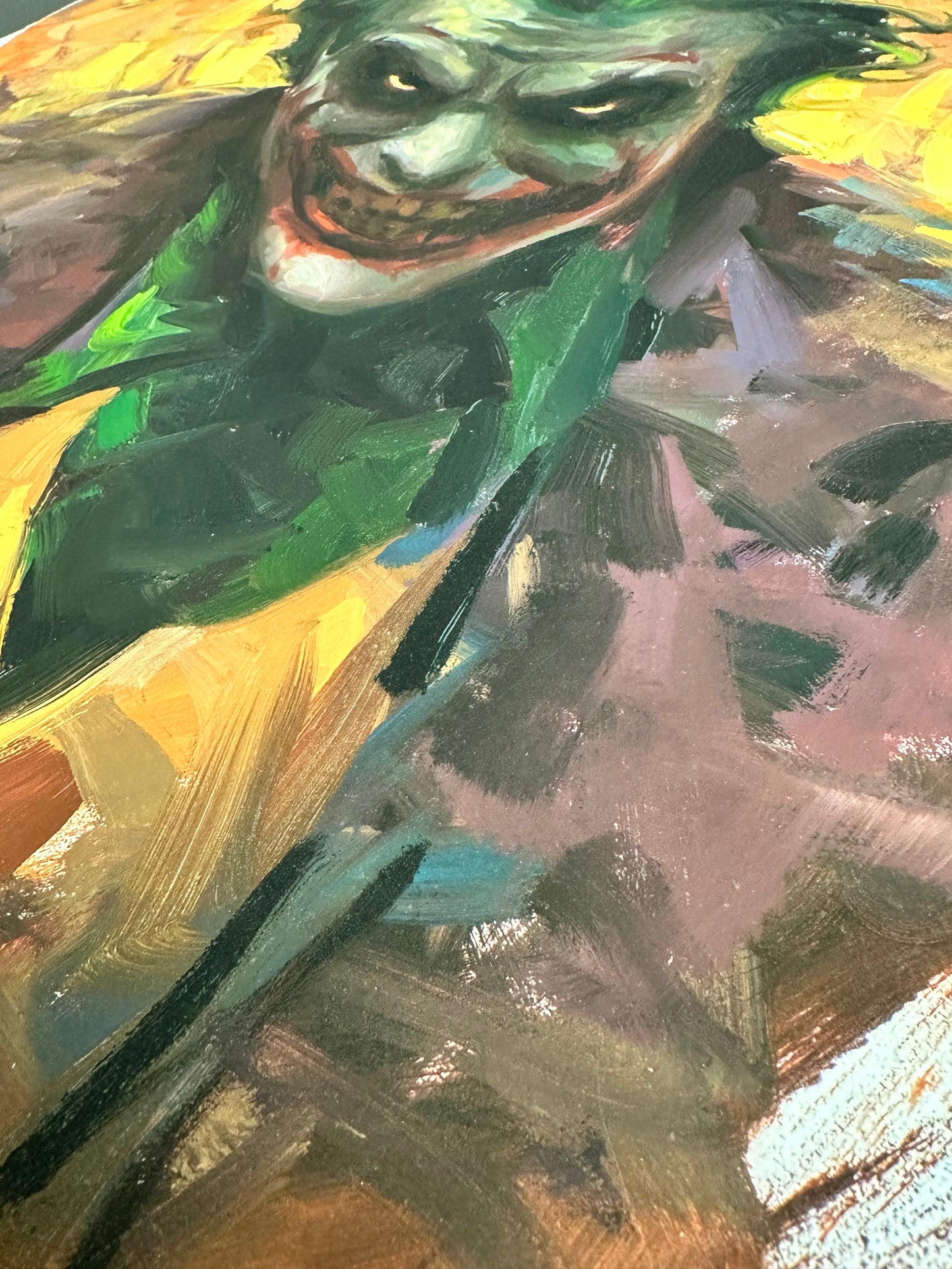 'Joker' Limited Edition Fine Art Giclée Print on Paper by Artist Kai Lun Qu