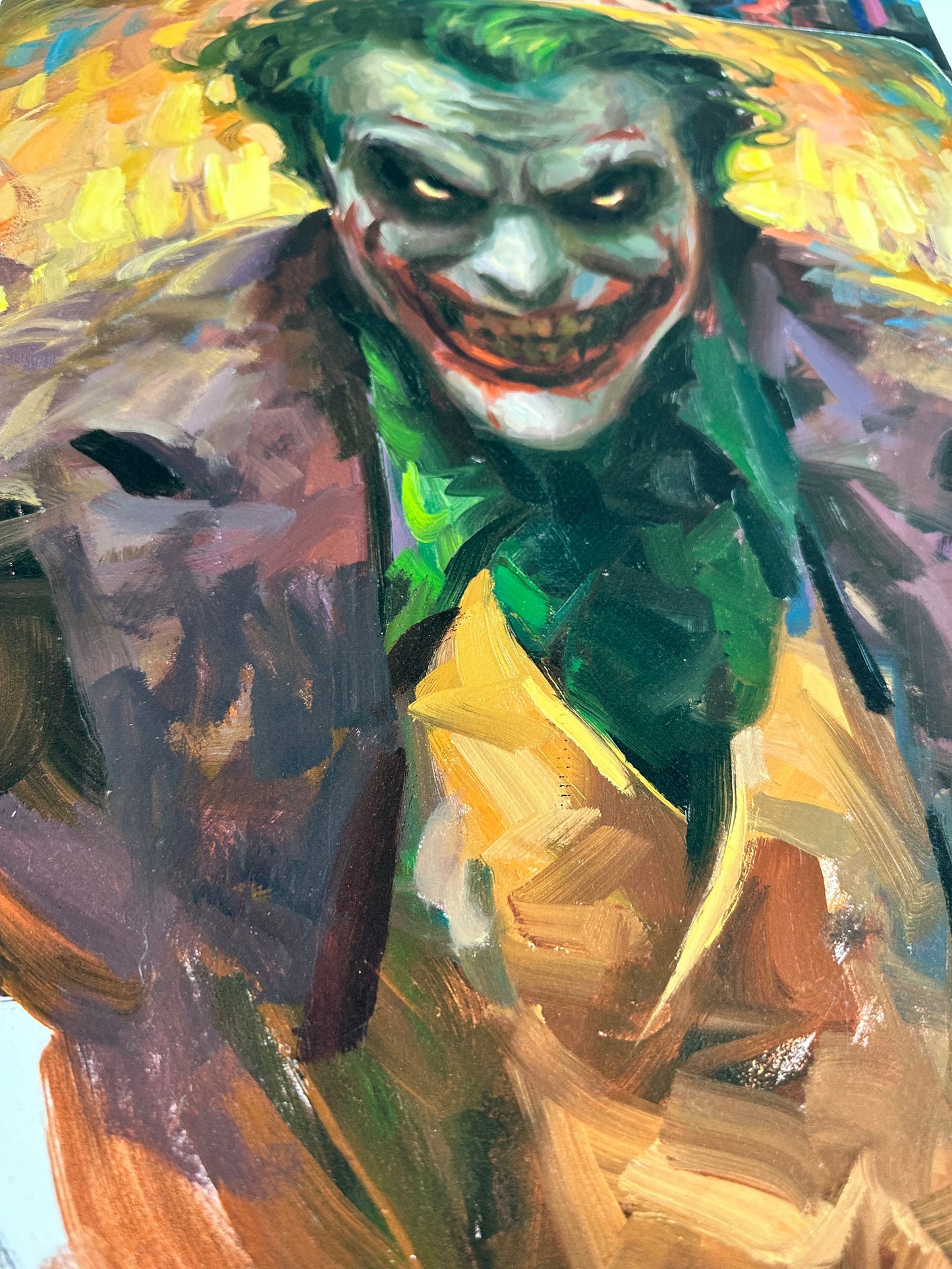 'Joker' Limited Edition Fine Art Giclée Print on Paper by Artist Kai Lun Qu