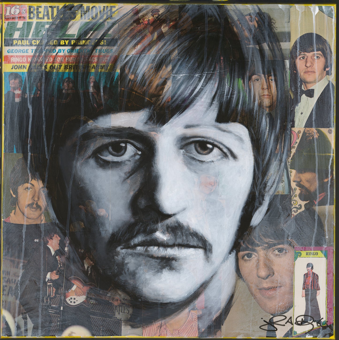 'The Beatles' Limited Edition Art Print by Artist John Douglas